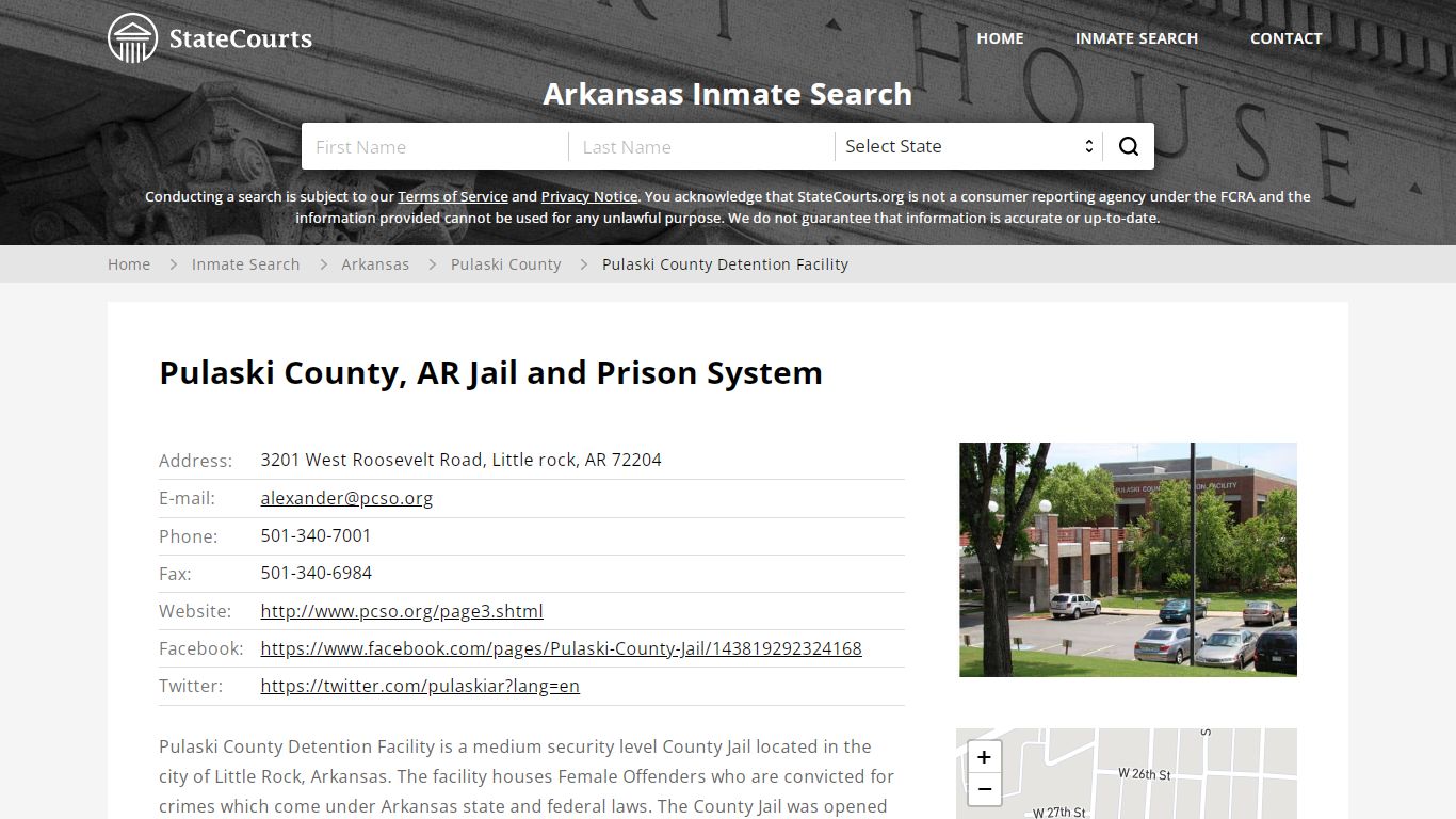 Pulaski County Detention Facility Inmate Records Search ...